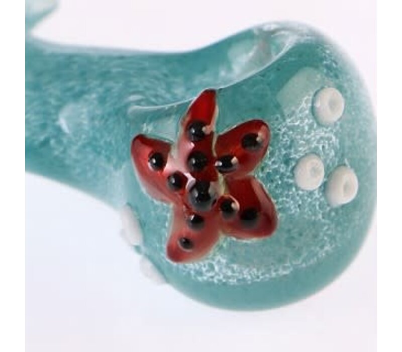Intent Glass Starfish Zig Zag Pipe