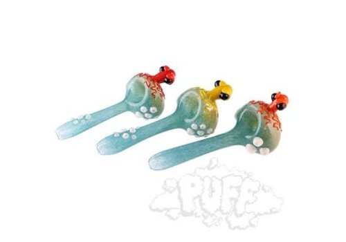 Laughlan Glass / Intent Glass Intent Glass Octopus Pipe