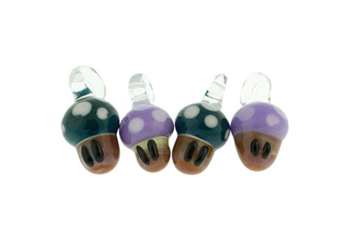 Laughlan Glass / Intent Glass Mini Mushroom Pendant