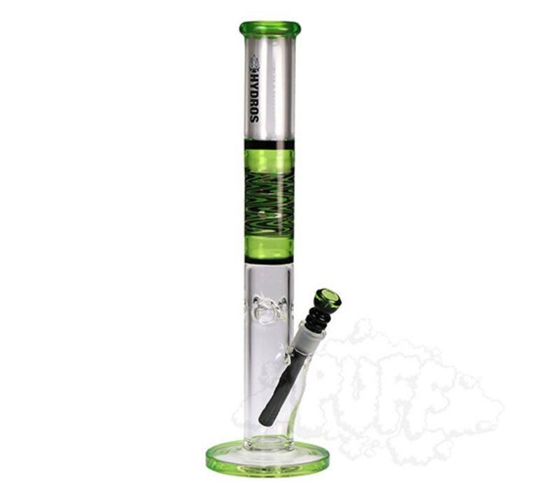 Hydros Light Green & Black Wig Wag Straight Tube