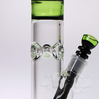 Hydros Light Green & Black Wig Wag Straight Tube