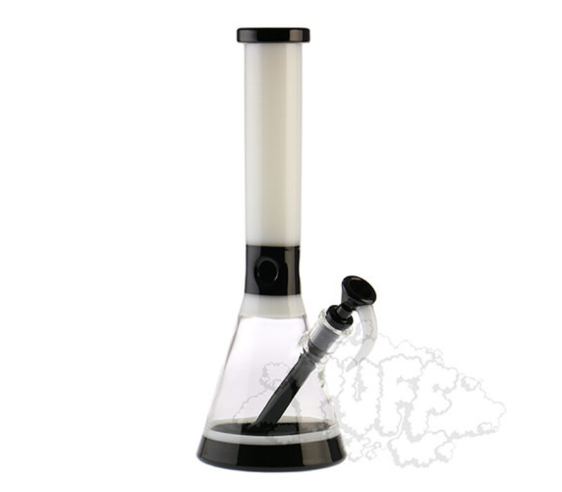 Hydros Two-Tone Beaker - White & Black