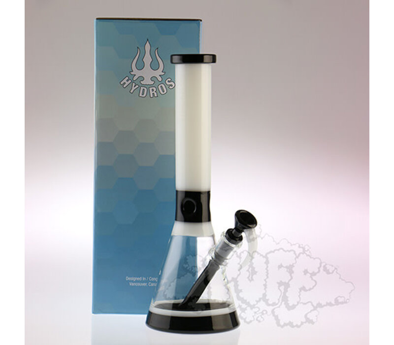 Hydros Two-Tone Beaker - White & Black