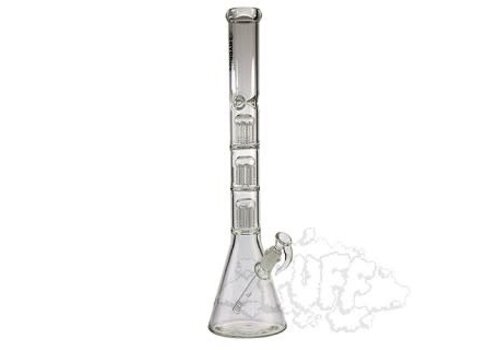 Hydros Hydros Heavy Wall Perc Bong - 3 Tree Percs HY-535