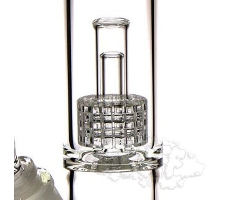 Hydros Perc  Bong w/ Grid Perc and  Splash Guard  14mm