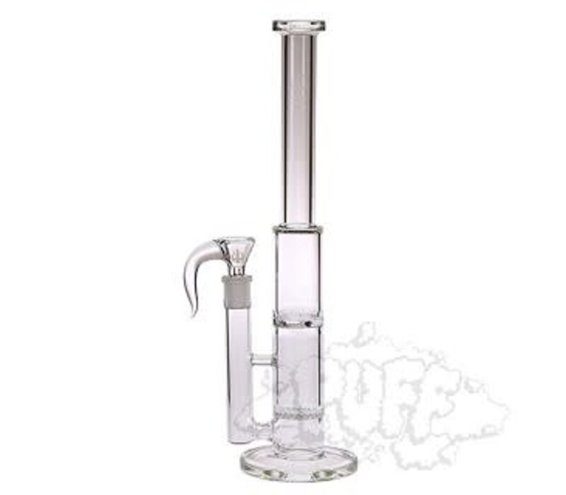 Hydros Stemless Perc Bong w/ Honeycomb & Cyclone Percs 540