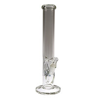 Hydros Glass 15" Straight Tube - 5mm
