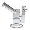 Hydros Stemless Sidecar Honeycomb Perc Waterpipe