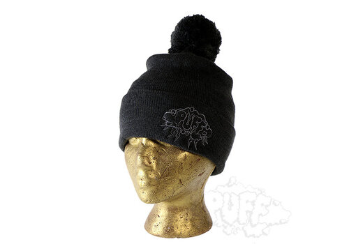 Puff Puff Storm Cloud PomPom Toque