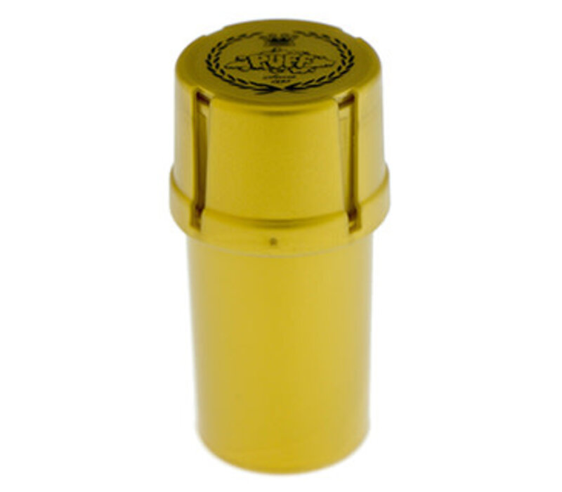 Medtainer - Gold w/ Puff Logo