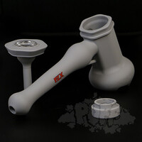 FLX Silicone Relay Hammer Bubbler - Grey (SALE Reg. $24.95)