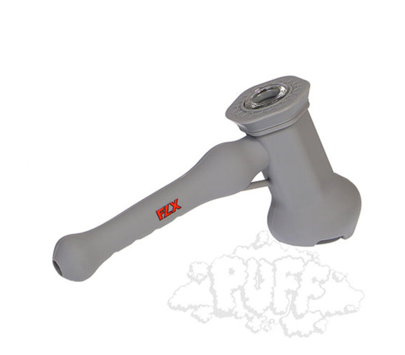 FLX Silicone Relay Hammer Bubbler - Grey (SALE Reg. $24.95)