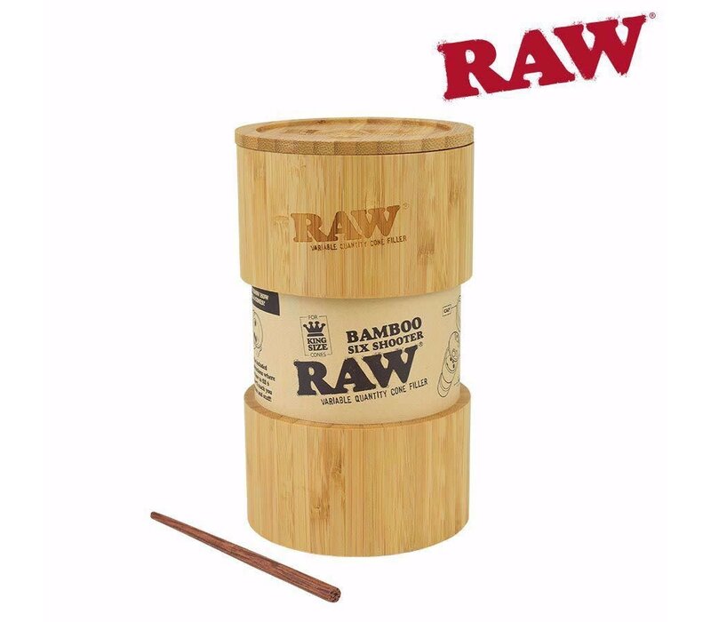 Raw Six Shooter Bamboo (King Size) cones)