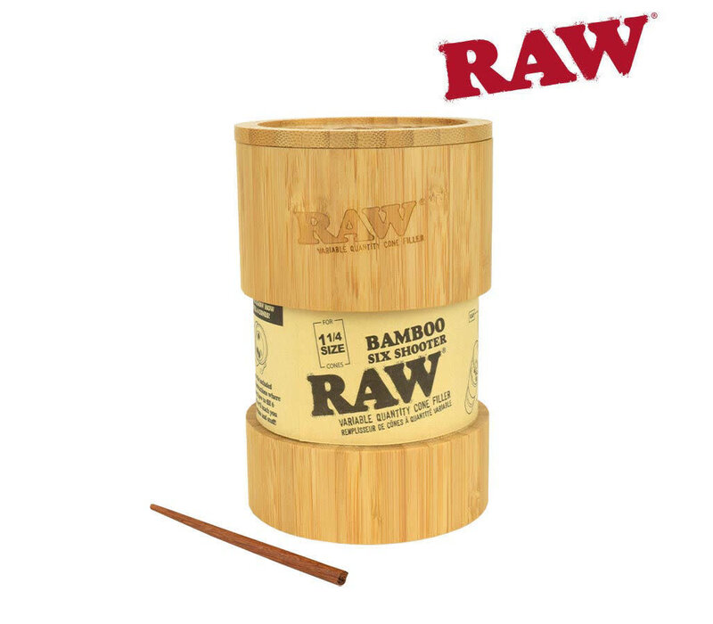 Raw Six Shooter Bamboo (1 1/4 cones)