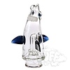 Kahuna Glass Shark Puffco Peak Top - Heavy Blue Stardust