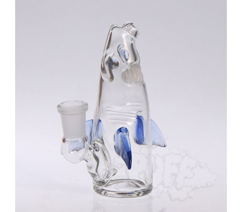 Kahuna Glass Shark - Blue