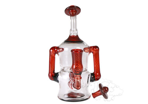 IL Glass Klein Cycler w/ Carb Cap