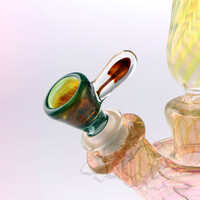 Eckardt Glass Mini Mushroom Jammer