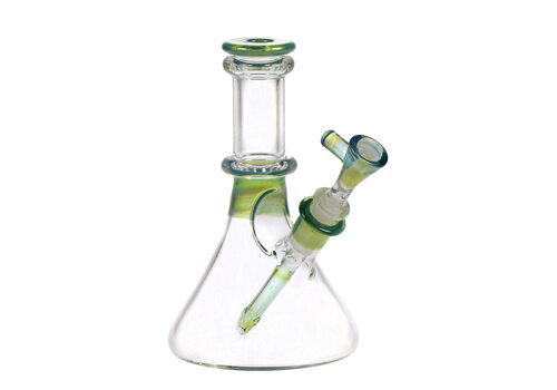 Korey Cotnam Glass Korey Cotnam x Puff Small Beaker - Sea Slyme