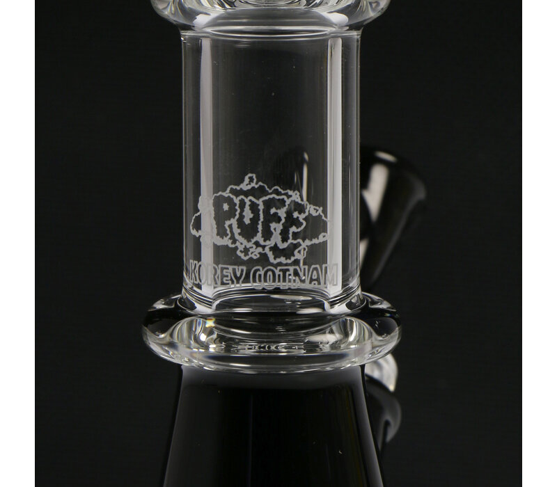 Korey Cotnam x Puff Small Beaker - Black