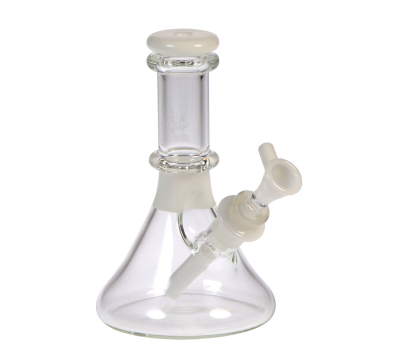 Korey Cotnam x Puff Small Beaker - White