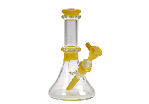 Korey Cotnam Glass Korey Cotnam x Puff Small Beaker - Golden Rod