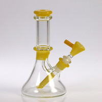 Korey Cotnam x Puff Small Beaker - Golden Rod