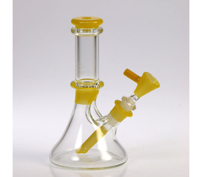 Korey Cotnam x Puff Small Beaker - Golden Rod
