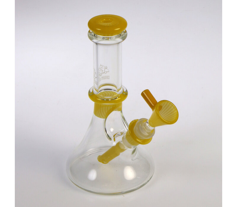 Korey Cotnam x Puff Small Beaker - Golden Rod