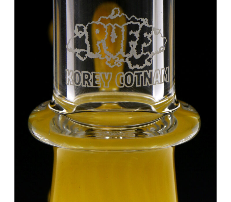 Korey Cotnam x Puff Small Beaker - Golden Rod