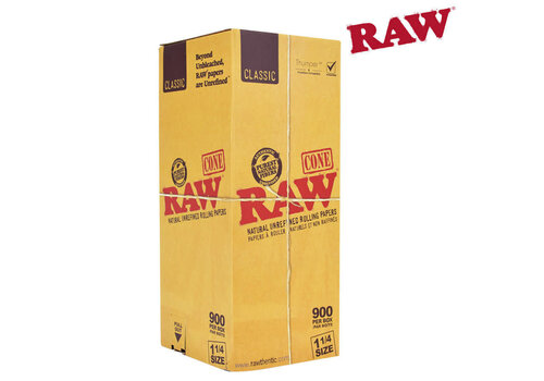Raw Raw Classic Cones 1.25" - 900 Pack   (6 PACK)