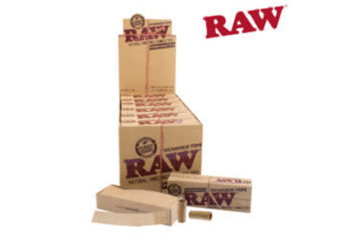 Raw Raw Tips - Gummed Perforated Single 33/Pack