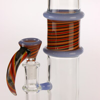 Solid Flow Glass Straight Tube
