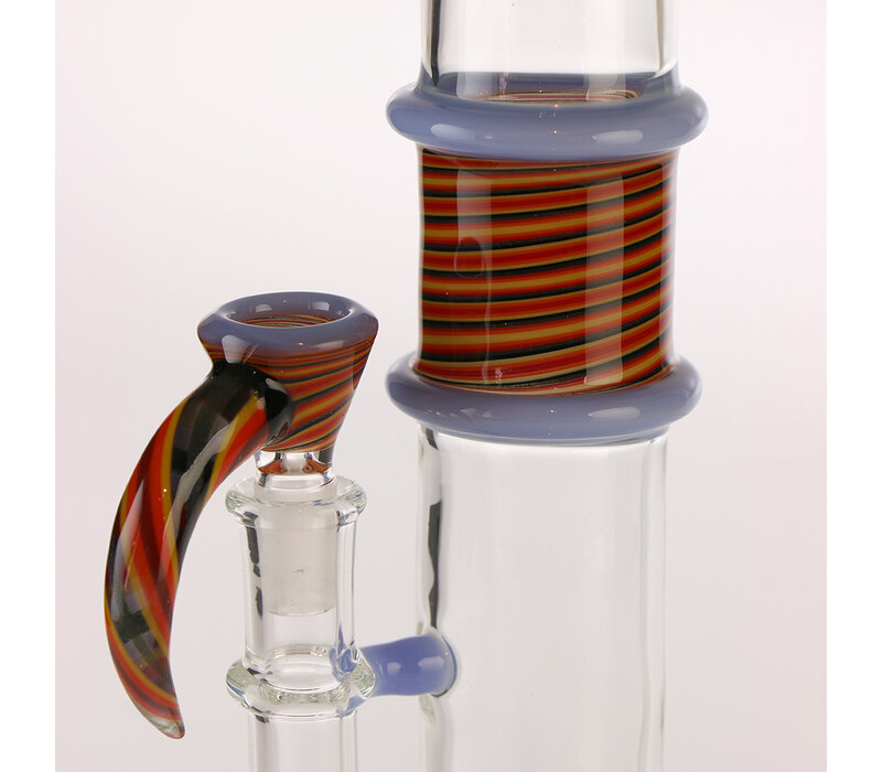 Solid Flow Glass Straight Tube