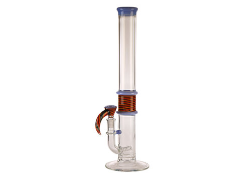 Solid Flow Glass Straight Tube