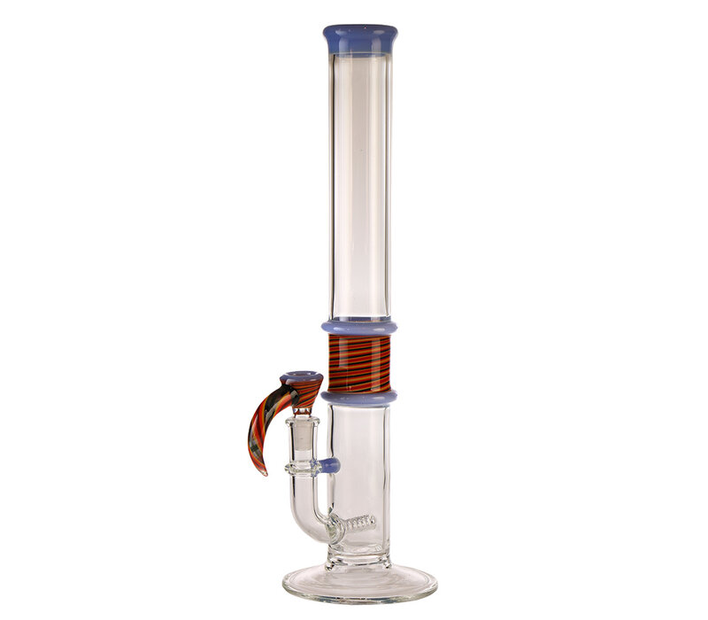 Solid Flow Glass Straight Tube