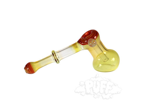 Glass Distractions Hammer Bubbler w/ Skull
