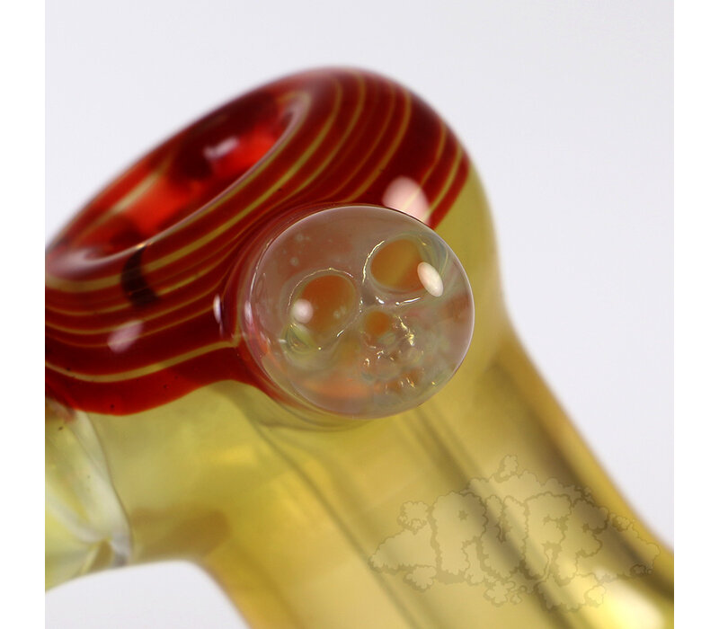 Glass Distractions Hammer Bubbler w/ Skull