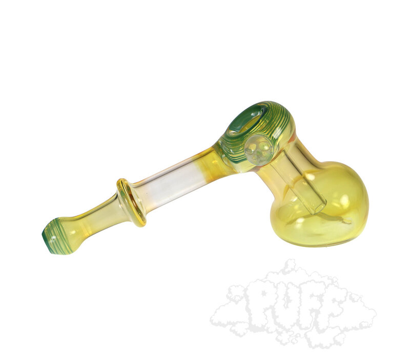 Glass Distractions Hammer Bubbler w/ Skull