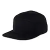 Grassroots Grassroots Touch of Class Black 5 Panel Hat (OSFM)