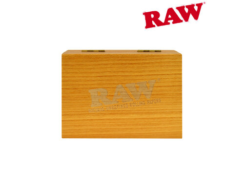 Raw Raw Teakwood Deluxe Smokers Box