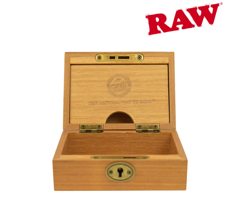 Raw Teakwood Deluxe Smokers Box