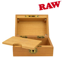 Raw Teakwood Deluxe Smokers Box