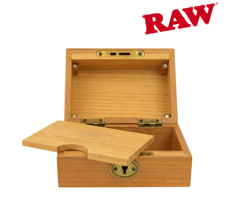 Raw Teakwood Deluxe Smokers Box