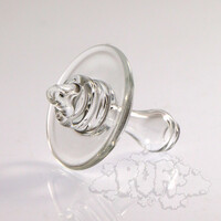 Solid Flow Glass Directional Carb Cap