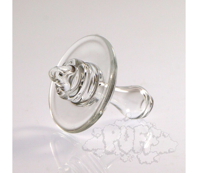 Solid Flow Glass Directional Carb Cap