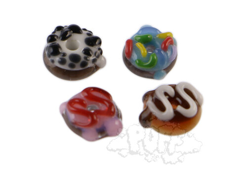 Jam Bear Glass Jam Bear Glass Mini Donut Spinners