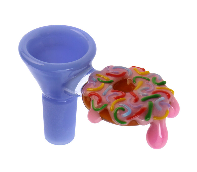 Jam Bear Glass Donut Bowl
