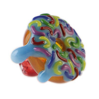 Jam Bear Glass Donut Carb Cap