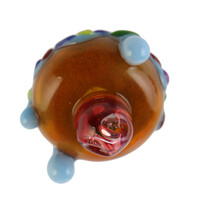 Jam Bear Glass Donut Carb Cap